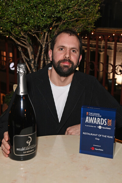 Merlin Labron-Johnson, chef-patron of The Good Food Guide's Restaurant of the Year, Osip.